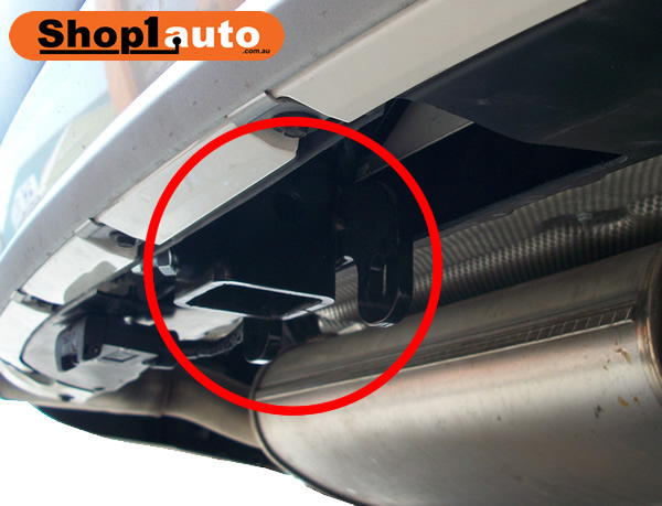 Tow bar BMW X3 with hidden hitch
