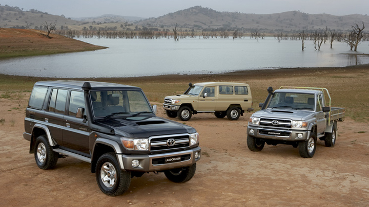 Toyota land cruiser prado 70 series