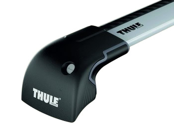 Thule WingBar Edge Black 2 Bar Roof Rack for Volkswagen T-Roc 5dr